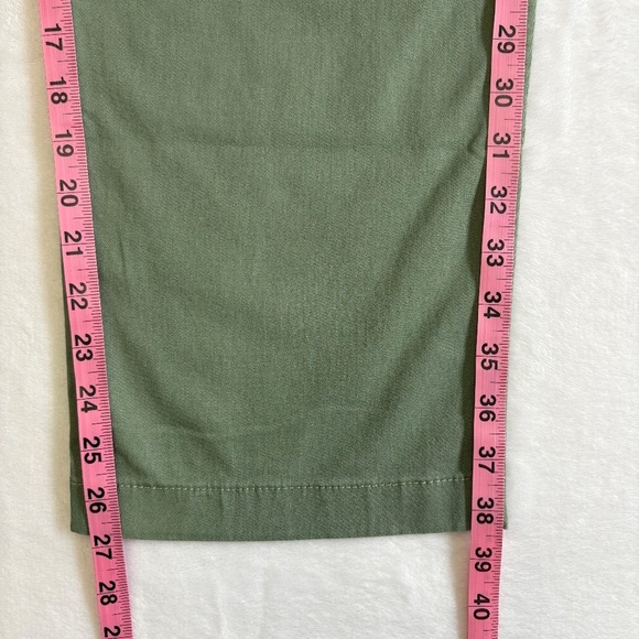G.H. Bass & Co. Ladies' Chino Ankle Pants, Green, Size 10, NWT - Picture 13 of 16